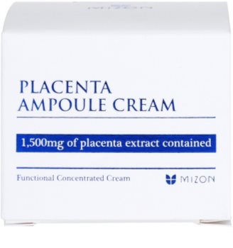 Mizon Placenta Ampoule Cream krema za regeneracijo in obnovo kože obraza