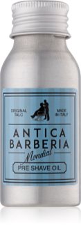Mondial Antica Barberia Original Talc olje pred britjem