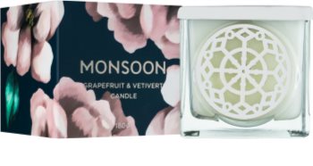 Monsoon Grapefruit & Vetivert Duftkerze 180 g