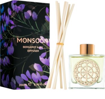 Monsoon Bergamot & Fig aроматизиращ дифузер с пълнител 200 мл.