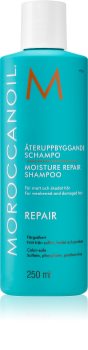 Moroccanoil Moisture Repair szampon do włosów zniszczonych zabiegami chemicznymi