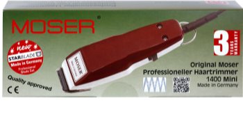 Moser Pro Mini 1411-0050 cortador de cabelo profissional para cabelo