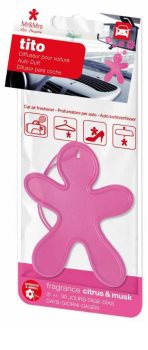 Mr & Mrs Fragrance Tito Pink Citrus Musk Mirisi za auto (Citrus & Musk)