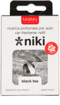 Mr & Mrs Fragrance Niki Black Tea vůně do auta náhradní náplň