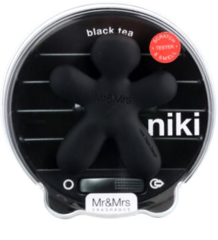Mr & Mrs Fragrance Niki Black Tea Car Air Freshener Refillable