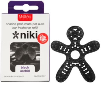 Mr & Mrs Fragrance Niki Black Orchid vôňa do auta náhradná náplň