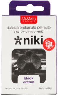 Mr & Mrs Fragrance Niki Black Orchid Άρωμα για αυτοκίνητο ανταλλακτική γέμιση