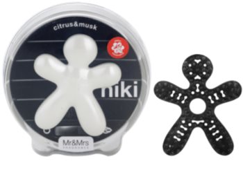 Mr & Mrs Fragrance Niki Citrus & Musk Car Air Freshener Refillable