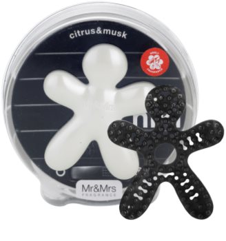 Mr & Mrs Fragrance Niki Citrus & Musk Car Air Freshener Refillable
