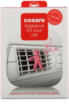 Mr & Mrs Fragrance Cesare Silky Rose Car Air Freshener 1 kpl
