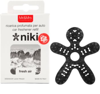 Mr & Mrs Fragrance Niki Fresh Air odświeżacz do samochodu napełnienie