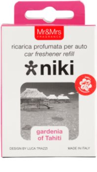 Mr & Mrs Fragrance Niki Gardenia of Tahiti Désodorisant voiture recharge