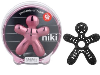 Mr & Mrs Fragrance Niki Gardenia of Tahiti Car Air Freshener Refillable