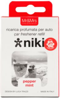 Mr & Mrs Fragrance Niki Pepper Mint Car Air Freshener Refill
