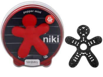 Mr & Mrs Fragrance Niki Pepper Mint vůně do auta plnitelná