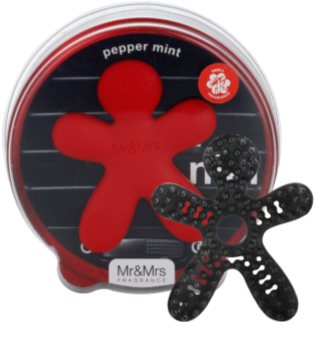 Mr & Mrs Fragrance Niki Pepper Mint vůně do auta plnitelná