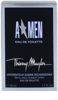 Mugler A*Men eau de toilette pentru barbati 50 ml reincarcabil Rubber Flask