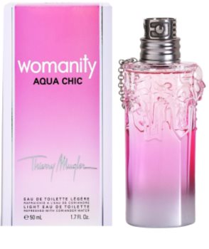Mugler Womanity Aqua Chic 2013 Edition toaletná voda pre ženy 50 ml
