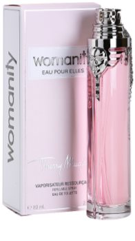 Mugler Womanity Eau pour Elles Eau de Toilette für Damen 80 ml Nachfüllbar