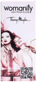 Mugler Womanity Eau pour Elles Eau de Toillete για γυναίκες 80 μλ επαναπληρώσιμο