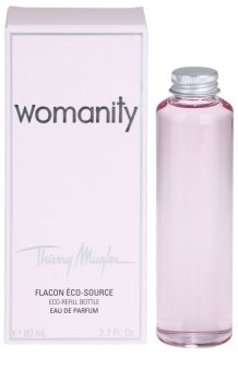 Mugler Womanity eau de parfum nőknek 80 ml töltelék