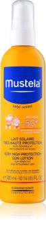 Mustela Solaires lapte protector pentru copii SPF 50+