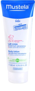 Mustela Bébé Soin tělové mléko s obsahem Cold Cream