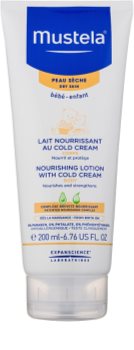 Mustela Bébé Soin tělové mléko s obsahem Cold Cream