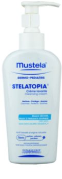Mustela Dermo-Pédiatrie Stelatopia crema limpiadora para pieles muy secas, sensibles y atópicas