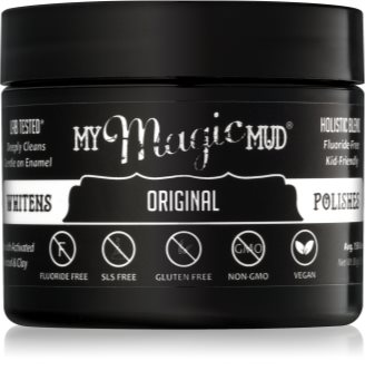 My Magic Mud Activated Charcoal bieliaci zubný púder s aktívnym uhlím