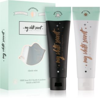 My White Secret Toothpaste kosmetická sada I.