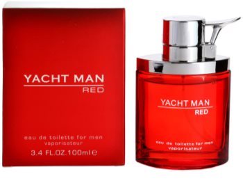 Myrurgia Yacht Man Red Eau de Toilette für Herren 100 ml