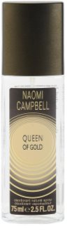 Naomi Campbell Queen of Gold dezodorant z atomizerem dla kobiet 75 ml
