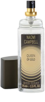 Naomi Campbell Queen of Gold dezodorant z atomizerem dla kobiet 75 ml