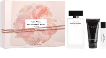 narciso rodriguez for her pure musc woda perfumowana 100 ml   zestaw 