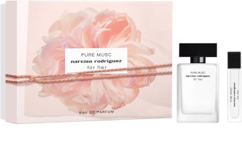 narciso rodriguez for her pure musc woda perfumowana 50 ml   zestaw 
