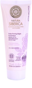 Natura Siberica Active Organics maseczka ujędrniająca na noc