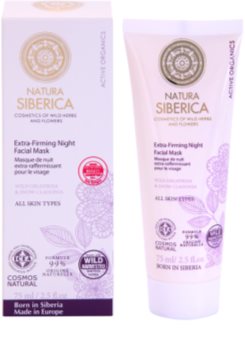 Natura Siberica Active Organics maseczka ujędrniająca na noc