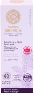 Natura Siberica Active Organics masque de nuit raffermissant