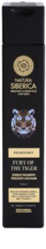 Natura Siberica For Men Only ενεργοποιητικό σαμπουάν για μαλλιά και σώμα