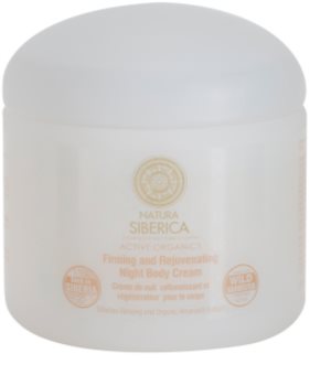 Natura Siberica Wild Herbs and Flowers cremă de noapte pentru întinerire și fermitate pentru corp