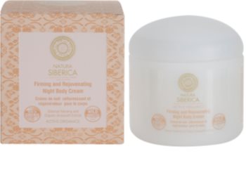 Natura Siberica Wild Herbs and Flowers cremă de noapte pentru întinerire și fermitate pentru corp