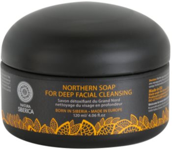 Natura Siberica Wild Herbs and Flowers Detox-Seife für das Gesicht für die Tiefenreinigung