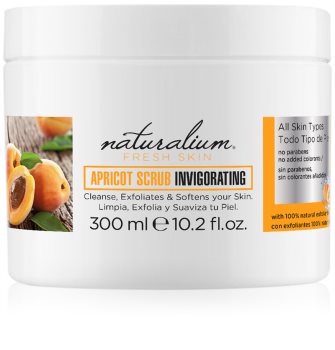 Naturalium Fresh Skin Apricot povzbudzujúci telový peeling