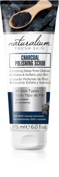Naturalium Fresh Skin Charcoal Brightening Body Scrub