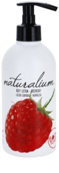 Naturalium Fruit Pleasure Raspberry výživné telové mlieko