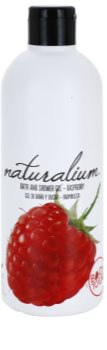Naturalium Fruit Pleasure Raspberry gel de ducha nutritivo