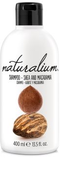 Naturalium Nuts Shea and Macadamia champú regenerador para cabello seco y dañado