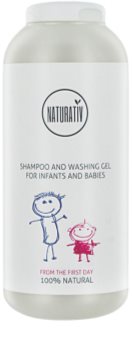 Naturativ Baby champô e gel de banho 2 em 1 para bebés 0+