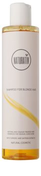 Naturativ Hair Care Blond champô para realçar a cor e o brilho do cabelo